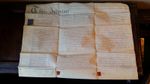 1821 GEORGE IV LARGE VELLUM INDENTURE - MARYLEBONE LONDON