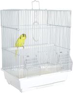 SANTA CRUZ SMALL BIRD TRAVEL CAGE VET HOLIDAY WEEKEND BUDGIE CANARY FINCH 1895