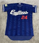Vintage Japanese Baseball Jersey Descente Authentic Japan Union 90s Size Medium