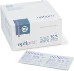 OptiPro Pre-Injection Wipes (x200) - Individually Wrapped Disposable Medical... 