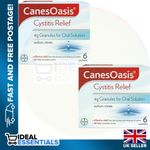CanesOasis Cystitis Relief-Granules for Oral Solution (6 X 2 Pack)
