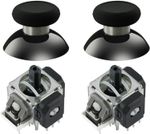 GuliKit TMR Joystick Replacement for Switch Pro Controller, Anti-Drift,