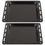 Baking Tray Enamelled Pan for BOSCH NEFF SIEMENS Oven Large 448mm x 360mm x 2