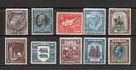 CYPRUS SG 123-32 1928 ANNIVERSARY SET OF 10 FINE M/M