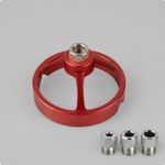 Single-Hole Guide Shiny Finish Drilling Red