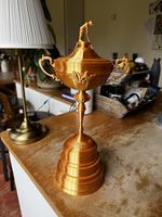 40cm Ryder Cup Style Trophy Replica – Premium Gold Finish | Golf Champion Award