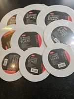 SET 9 Round Canvas JASART STUDIO  Boards. 380gsm Medium Grain 3x10in 3x8in 3x6in