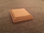 Solid Pine Newel Cap, Fence Post, Stair Parts