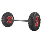 Pneumatic Wheel Assembly Treaded Trolley Wheel Assembly Wear-Resistant