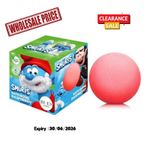 Smurfs Raspberry Bath Bomb - Vegan & Natural, 165g - Clearance Sale - 30/06/26