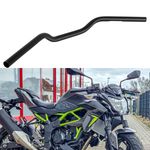 7/8" 22mm Handle Bar Tracker Drag Handlebar Black For Kawasaki Z125 Z250 Z650