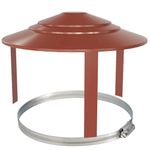 Reeds Disused Chimney Cap Lid  Capping Cowl Fits 180-250mm Pots