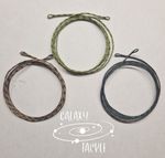 Lead Free Woven Leaders With loops - Carp Fishing Terminal Tackle, Carp Rigs