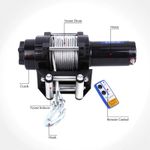 Electric Winch  5500LBS ATV UTE Offroad With Metal Rope Remote Control 12V