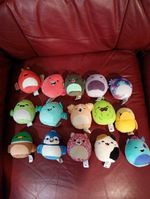 McDonald's Squishmallows Plush Soft Toys - Complete Set Of 15 Toys 2025 Original