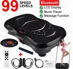 Power Vibration Plate Vibrating Machine Platform Exercise Body Shake Massager UK