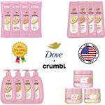 Dove Crumbl Body Scrub Body Wash Hand Wash Deodorant For Women USA IMPORT