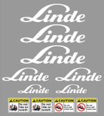 Decal Sticker set for LINDE Forklift