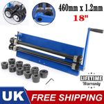 18" Bending Machine Sheet Metal Bead Roller Former Swager Plate Steel Body UK