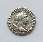 98 - 117AD Trajan denarius ancient Roman silver coin