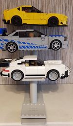 Lego Speed Champions Display Stand For Upto 4 Cars