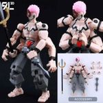 9L3D Lucky Dummy 13 Movable Action Figure – Anime Style Poseable Model Toy