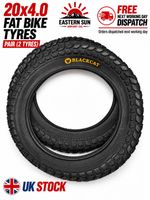 BLACKCAT 20 × 4.0 FAT-BIKE TYRES — 2 TYRES
