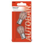 2 X Brake Stop Tail Light Car Bulbs 380 12v 21/5w Double Filament Offset Pin