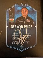 Gerwyn Price Small Signed Ultimate Card INC FREE P&P TO UK ONLY