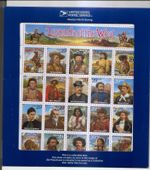 Recalled LEGENDS OF THE WEST Error Sheet US Scott #2870 MNH VF Sealed Stamp Pack