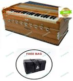 New Bina 3.5 Octave Multifold Bellow 9 Stopper 42 Keys 2 Reed Harmonium with Bag