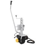 Trailer Jack Wheel 12 V 550 W Aluminium trailer tongue wheel vidaXL