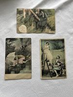 Vintage romantic Postcards Fair Condition