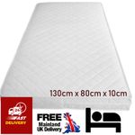 130 X 80 X 10 cm Cot Bed Mattress For Ikea Bed Extendable Baby Junior Toddler
