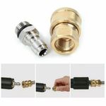 Pressure Washer Jet Wash Quick Release Thread Connector Fittings For Water Torch
