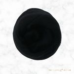 Raven Black Corriedale Top Needle/Wet Felting Wool Roving Spinning 40-100g