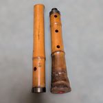 Shogetsu Shakuhachi Matsuki 1 Shaku 8 Sun Bamboo Red Inside Authentic Vintage