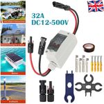 PV Isolator Switch DC12-500V 32A Disconnect Circuit Breaker For Solar-Panels