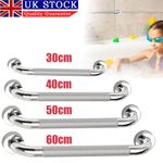 304 Stainless Steel Bathroom Safety Bar Handle Hand Rail Grab Support Non-slip