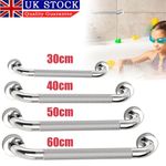 304 Stainless Steel Bathroom Safety Bar Handle Hand Rail Grab Support Non-slip