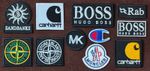 Heat Press Embroidered Logo Patches - Sports Clothing Badges Iron On Jackets Hat