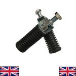Universal Motorcycle Rear Pillion Footpegs Footrests Foot Pegs Rest 10MM Thread