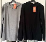 BNWT M&S Heatgen thermal medium warmth hoodies - black or grey
