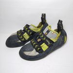 Scarpa Vapor V Climbing Shoes 43 UK 9 Black Grey Green Used
