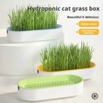 Cat Grass Growing Box Hydroponic Soilless Planter Pot Indoor Pet Garden Kit