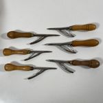 Brown's Vintage Rag Rug Making Tools x 6