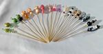 Decorative Hat Pins; Long Beaded; 19 Varieties; You Choose