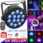 150W 14LED RGBW 4in1 PAR Can Lights Uplighter DMX Strobe DJ Disco Stage Lights