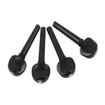 4Pcs ​Black Violin Tuning Pegs​  ​For 4/4 Size Violin​
