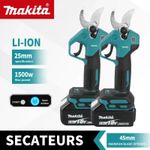 Makita-Style Brushless Cordless Pruning Shears – No Battery Included